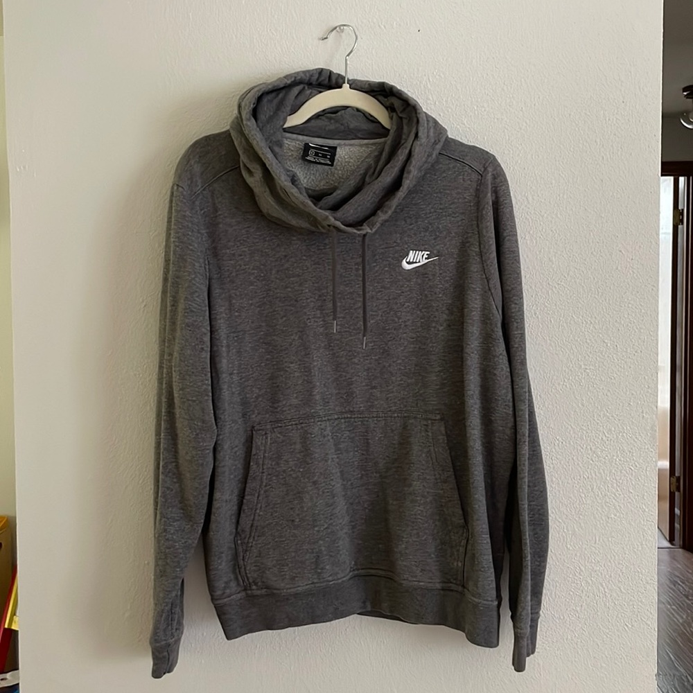 Nike cowl neck hoodie